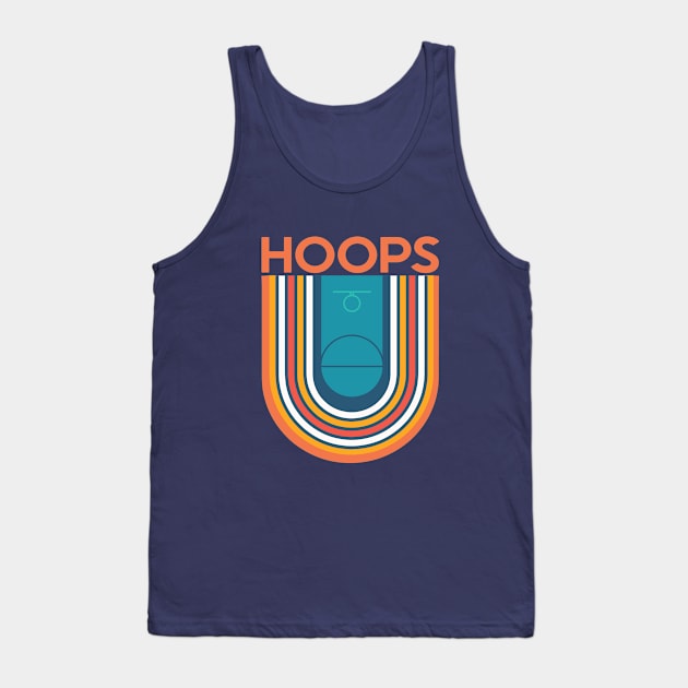 Half Court Hoops Tank Top by SharksOnShore